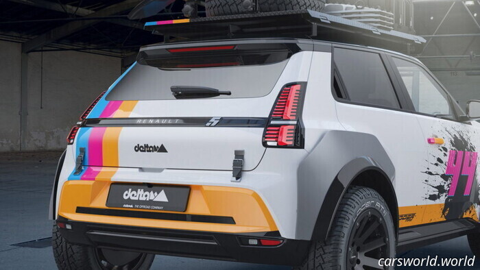 Эту грязную битву Renault 5 EV необходимо разжечь | Carscoops